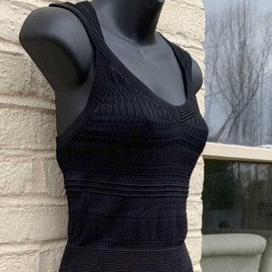 $189 CLASSY BLACK KNIT DRESS By CACHE’